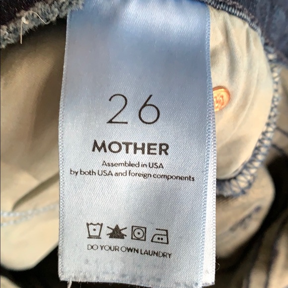 Mother Double Fray Charmer Crop - Photo Finish 26 - Picture 7 of 12